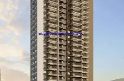 Apartamento 77m², 02 dormitórios, 01 banheiro e 01 vagas de garagem; (fotos ilustrativas, entrega prevista para fevereiro/2025).  condomínio