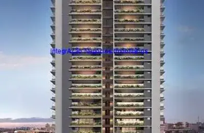 Apartamento 236m², 04 dormitórios (sendo suítes), 06 banheiros e 03 vagas de garagem; (fotos ilustrativas, entrega prevista para junho/2026).