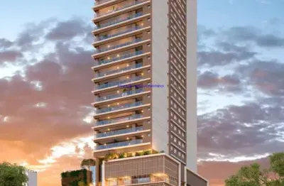 Apartamento 212m², 03 dormitórios (sendo suítes), 04 banheiros e 02 vagas de garagem; (fotos ilustrativas, entrega prevista para maio/2025).