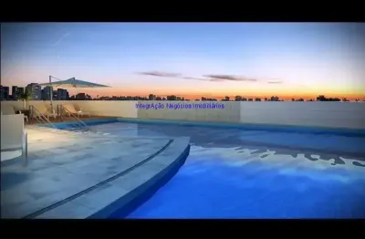 Apartamento 156m², 03 dormitórios, 03 banheiros e 02 vagas de garagem.  condomínio com segurança, portaria, piscina, churrasqueira, academia