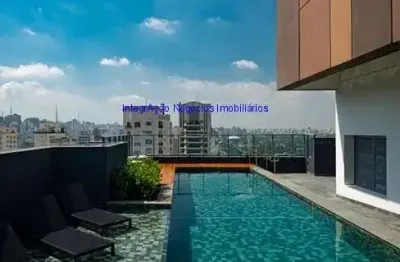 Apartamento 70m², 01 dormitório, 01 banheiro e 01 vaga de garagem.  condomínio com portaria, segurança, piscina, churrasqueira, academia