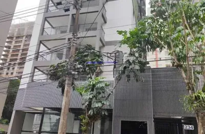 Apartamento studio 26m²,  01 dormitório e 01 banheiro.  condomínio com segurança e portaria, piscina, academia, salão de jogos, e salão de festas.