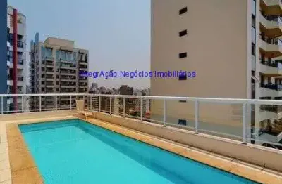 Apartamento studio 46m², 01 dormitório, 01 banheiro e 01 vaga de garagem. condomínio com portaria 24hrs, piscina, salão de festa, sala de ginastica