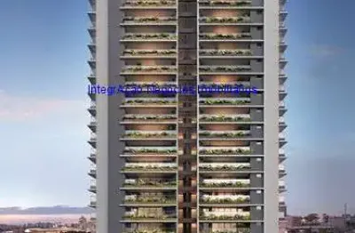 Apartamento 146m², 04 dormitórios (sendo 01 suíte), 03 banheiros e 02 vagas na garagem; (fotos ilustrativas entrega prevista para julho/2027).