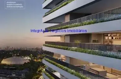 Apartamento 334m², 04 dormitórios (sendo suítes), 05 banheiros e 04 vagas na garagem; (fotos ilustrativas entrega prevista para novembro/2026).