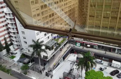 Conjunto comercial 30m², 01 sala, 01 banheiro e 01 vaga na garagem.  condomínio com portaria e segurança.  excelente localização