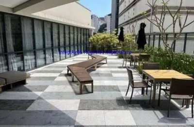 Apartamento 42m², 01 dormitório, 01 banheiro e 01 vaga na garagem.  condomínio com segurança, portaria, churrasqueira, espaço gourmet, sauna, piscina