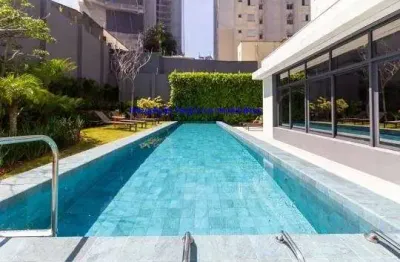Apartamento 75m², 02 dormitórios, 02 banheiros e 01 vaga na garagem.  condomínio com portaria, segurança 24hrs, piscina, academia, churrasqueira