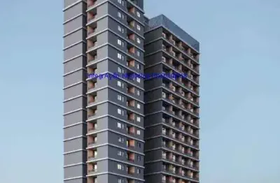 Apartamento 33m², 01 dormitório e 01 banheiro.  condomínio com portaria, segurança 24hrs, piscina, academia  e salão de festa.  excelente localização