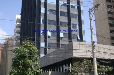 Conjunto comercial 103m², 03 banheiros e 02 vagas na garagem.  condomínio com recepção e segurança 24hrs.  excelente localização