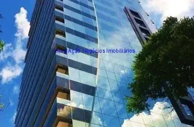 Conjunto comercial 1.027,94m², 02 banheiro e 14 vagas na garagem.  condomínio com recepção e segurança 24hrs.  excelente localização