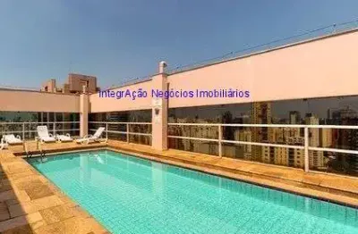 Apartamento 43m², 01 dormitório , 01 banheiro e 01 vaga na garagem.  condomínio com portaria, segurança 24hrs, piscina, sauna  e salão de festa.