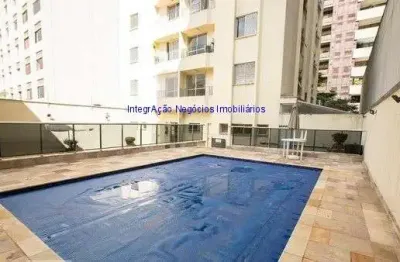 Apartamento 45m², 01 dormitório, 01 banheiro e 01 vaga na garagem.  condomínio com portaria, segurança 24hrs, churrasqueira e piscina.