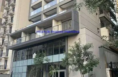 Apartamento studio 38.58m², 01 dormitório e 01 banheiro.   condomínio portaria 24hrs, piscina, salão de festa, academia, espaço gourmet, spa, sauna.