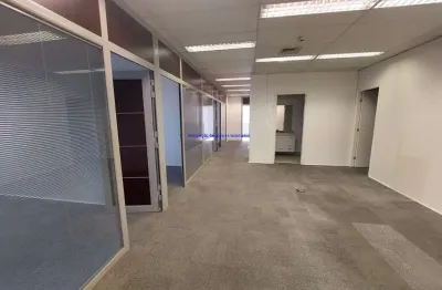 Laje comercial 503m³, 04 banheiros e 18 vagas na garagem.  condomínio com recepção e segurança 24hrs.  excelente localização