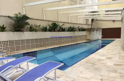 Apartamento 40m², 01 dormitório, 01 banheiro e 01 vaga na garagem.  condomínio com portaria, segurança 24hrs, piscina, salão de festa, salão de jogos,