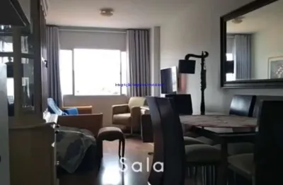 Apartamento mobiliado 51m², 01 dormitório, 01 banheiro e 01 vaga na garagem.  condomínio com portaria 24hrs.  excelente localização
