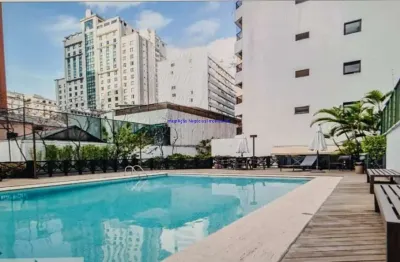 Apartamento mobiliado 189m², 04 dormitórios (sendo 01 suíte), 04 banheiros (sendo 01 lavabo) e 03 vagas na garagem.   condomínio com portaria