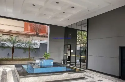Conjunto comercial 47m², 02 banheiros e 01 vaga na garagem.   condomínio com portaria e segurança 24hrs.  excelente localização entre as ruas cardoso