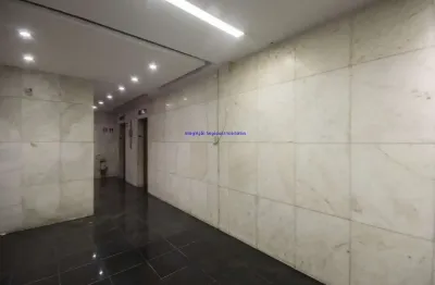 Conjunto comercial 74m², 02 banheiros e 02 vagas na garagem.  condomínio com portaria e segurança 24hrs.  excelente localização