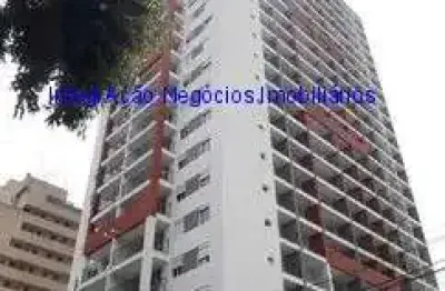 Apartamento studio 23m², 01 dormitório e 01 banheiro.  condomínio com portaria 24hrs, piscina, academia e lavanderia.  excelente localização