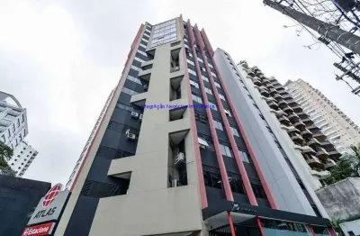 Conjunto comercial 63m², 02 banheiros e 02 vagas na garagem.  condomínio com recepção e segurança 24hrs.  excelente localização