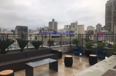 Apartamento 28m², 01 dormitório (sendo 01 suíte) e 01 banheiro.  condomínio com portaria, segurança 24hrs, salão de festa, espaço gourmet, academia e