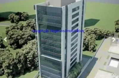 Conjunto comercial 331,06m², 04 banheiros e 08 vagas na garagem.  condomínio com recepção e segurança 24hrs.  excelente localização