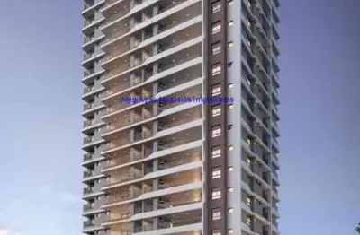 Apartamento 78m², 02 dormitórios (sendo suítes),  03 banheiros e 01 vaga de garagem; (fotos ilustrativas, previsão de entrega para agosto/2024).