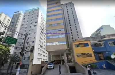Conjunto comercial 85m², 02 banheiros e 03 vagas na garagem.  condomínio com recepção e segurança 24hrs.  excelente localização á 7 minutos andando
