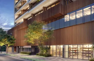 Apartamento studio 27m², 01 dormitório e 01 banheiro; entrega prevista para maio/2024, (fotos ilustrativas).  condomínio com segurança, portaria