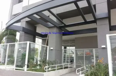 Conjunto comercial 37,16m², 01 banheiro e 01 vaga de garagem.  condomínio com recepção e segurança.  excelente localização