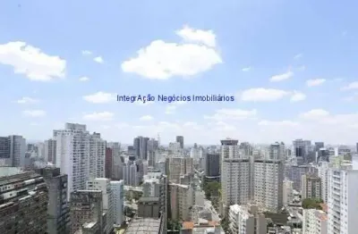Apartamento mobiliado 35m², 01 dormitório, 01 banheiro, 01 vaga de garagem.   condomínio com portaria, segurança 24hrs, piscina aquecida, piscina adul