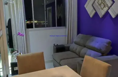 Apartamento 44m², 02 dormitórios e 01 banheiro.  condomínio com segurança e portaria.  excelente localização