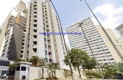 Apartamento 35m², 01 dormitório, 01 banheiro e 01 vaga.  condomínio com portaria, segurança, piscina, churrasqueira, sauna e salão de festa.