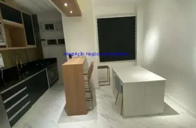 Apartamento 42m², 01 dormitório e 01 banheiro.  condomínio com portaria e segurança.  excelente localização