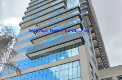 Conjunto Comercial 40m², 01 sala, 01 banheiro e 01 vaga na garagem.  Condomínio com recepção e segurança.  Excelente localização entre as Ruas