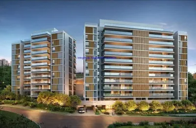 Apartamento 200m², 04 dormitórios (sendo suítes), 05 banheiros e 03 vagas de garagem; (fotos ilustrativas).  condomínio com portaria, segurança