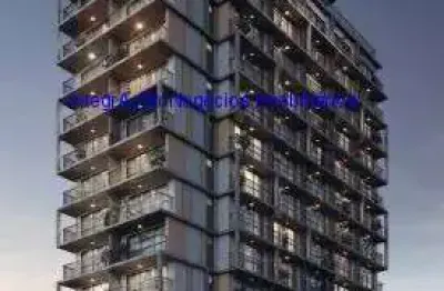 Apartamento studio 26m², 01 dormitório e 01 banheiro; (fotos ilustrativas, entrega prevista para janeiro/2028).  condomínio com portaria, segurança