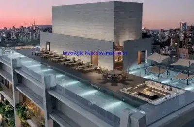 Apartamento  38,03m², 01 dormitório e 01 banheiro; (fotos ilustrativa, entrega prevista para novembro/2026).  condomínio com portaria, segurança