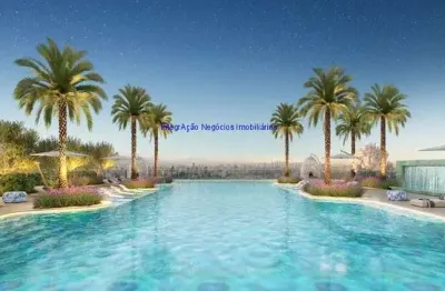 Apartamento 83m², 02 dormitórios (sendo 01 suíte) e 02 banheiros;(fotos ilustrativas, previsão de entrega fevereiro/2028).  condomínio com portaria