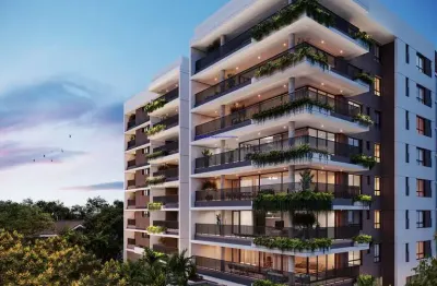Apartamento 219,25m², 03 dormitórios (sendo suítes), 04 banheiros e 04 vagas de garagem; ( fotos ilustrativas, entrega prevista para maio/2028).