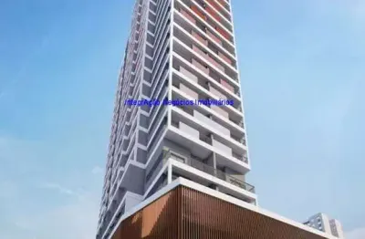 Apartamento studio 24m², 01 dormitório e 01 banheiro; (fotos ilustrativas).  condomínio com segurança, portaria, salão de festas, academia