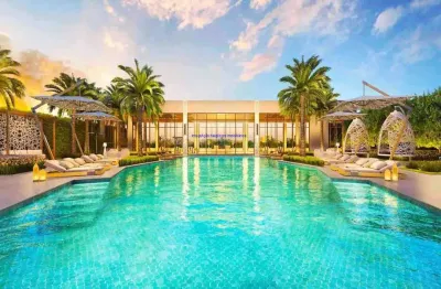 Apartamento 258m², 03 dormitórios (sendo 02 suítes), e 03 banheiros; (fotos ilustrativas, previsão de entrega para outubro/2028).  condomínio