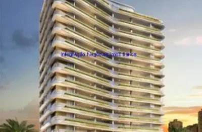 Apartamento 360m², 04 dormitórios (sendo suítes), 05 banheiros e 02 vagas de garagem; (fotos ilustrativas, entrega prevista para maio/2026).