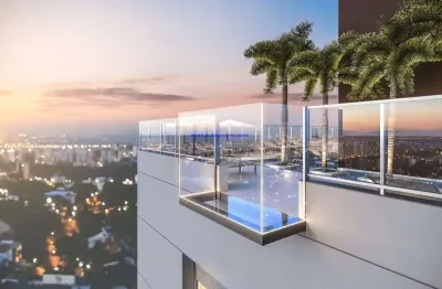 Apartamento 131m², 03 dormitórios (sendo suítes), 04 banheiros e 02 vagas na garagem; (fotos ilustrativas).  condomínio com portaria, segurança