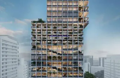 Apartamento  53,99m², 01 dormitório, 01 banheiro e 01 vaga de garagem; (fotos ilustrativas, entrega prevista para dezembro/2027).  condomínio