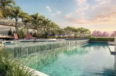 Apartamento 145m², 03 dormitórios (sendo suítes) e 04 banheiros; (fotos ilustrativa, entrega prevista para setembro 2028).  condomínio com segurança,