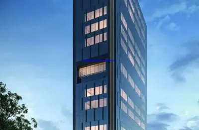 Laje comercial 440m², 01 copa e 2 banheiros.  condomínio com recepção e segurança.   excelente localização, á 6 minutos andando para a estação