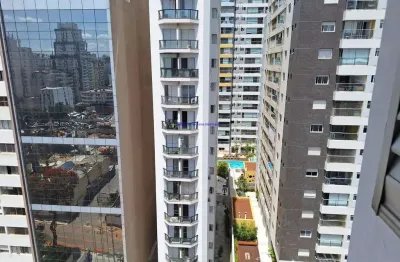 Apartamento studio 25m², 01 dormitório, 01 banheiro e 01 vaga de garagem.  condomínio com portaria 24hrs, piscina, e academia.  excelente localização